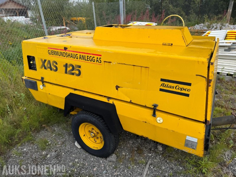 1992 Atlas Copco XAS125 kompressor - Буровая машина: фото 2 1992 Atlas Copco XAS125 kompressor - Буровая машина: фото 2