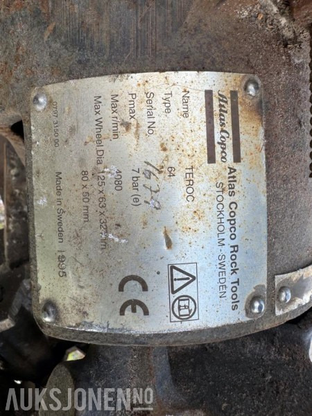1995 Atlas Copco Teroc type 64 - Буровая машина: фото 2 1995 Atlas Copco Teroc type 64 - Буровая машина: фото 2