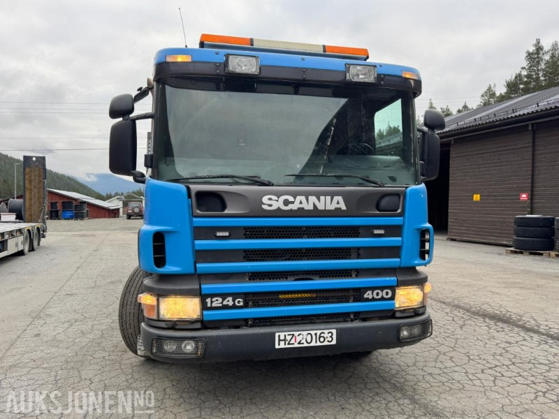 1997 Scania P124 400 kranbil med 3-veis tipp og klype - Автоманипулятор: фото 3 1997 Scania P124 400 kranbil med 3-veis tipp og klype - Автоманипулятор: фото 3