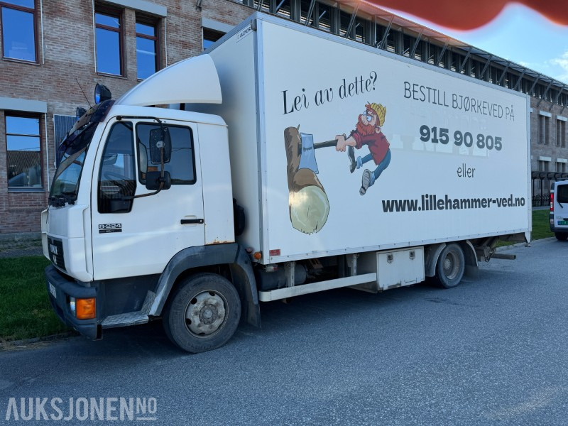 1998 MAN 8.224 LLC skapbil med løftelem og sidedør - Грузовик с закрытым кузовом: фото 1 1998 MAN 8.224 LLC skapbil med løftelem og sidedør - Грузовик с закрытым кузовом: фото 1