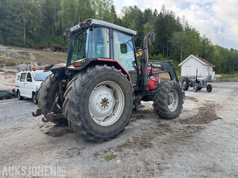 1998 Massey Ferguson 6180 Traktor med frontlaster og vendegir - Трактор: фото 5 1998 Massey Ferguson 6180 Traktor med frontlaster og vendegir - Трактор: фото 5