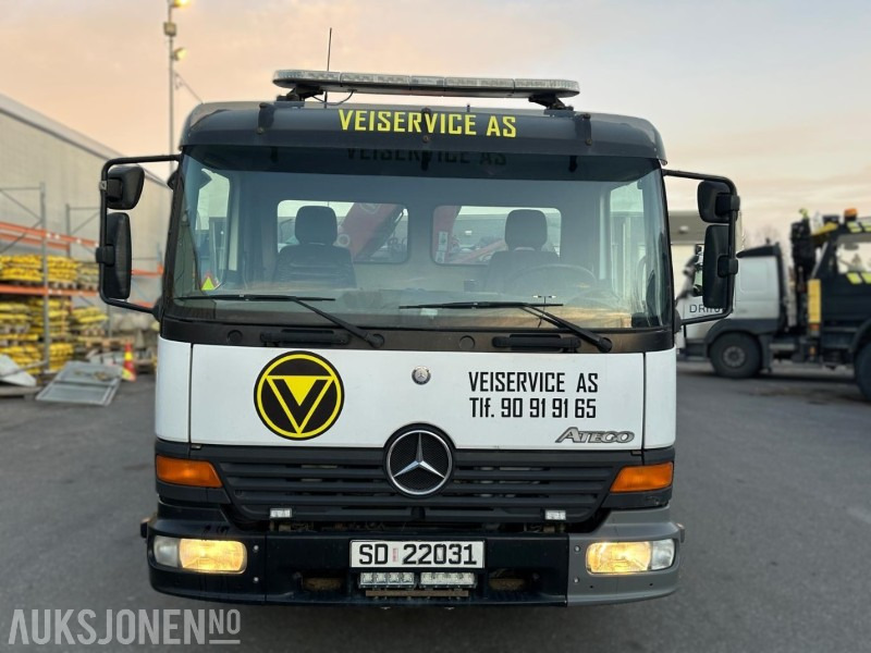 2004 Mercedes-Benz Atego 818/36 AT – Planbil med Fassi F60 kran – EU-godkjent til 02/2026 – Kjørbar - Автоманипулятор: фото 2 2004 Mercedes-Benz Atego 818/36 AT – Planbil med Fassi F60 kran – EU-godkjent til 02/2026 – Kjørbar - Автоманипулятор: фото 2