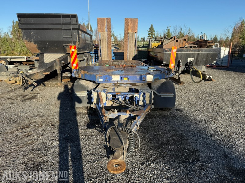 2005 Damm Maskinhenger - 3-aksler - Kjørebroer - Низкорамный прицеп: фото 2 2005 Damm Maskinhenger - 3-aksler - Kjørebroer - Низкорамный прицеп: фото 2