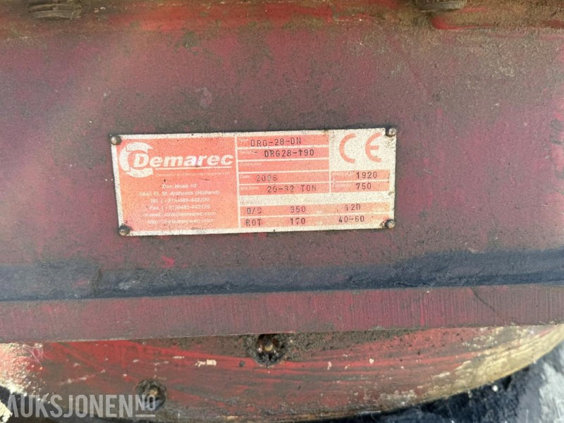 2006 Demarec DRG-28 DN Sorteringsklype S-70 - Строительное оборудование: фото 5 2006 Demarec DRG-28 DN Sorteringsklype S-70 - Строительное оборудование: фото 5