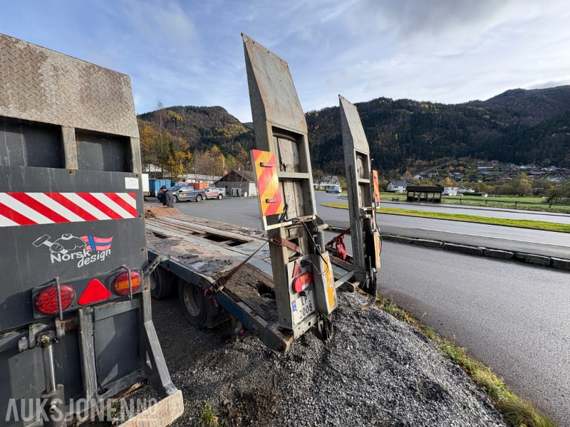 2007 Damm 3-akslet maskinhenger - EU godkjent til 28.05.2026 - Низкорамный прицеп: фото 4 2007 Damm 3-akslet maskinhenger - EU godkjent til 28.05.2026 - Низкорамный прицеп: фото 4