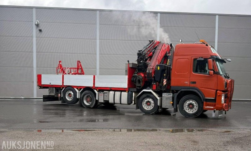 2007 Volvo FM480 FASSI 660 kran JIB + VINSJ+MANNSKAPSKURV , 35m rekkevidde, ved salg innen Norge leveres kranen med ny Årskontroll! KUN 2.000 kran arbeidstimer! - Автоманипулятор: фото 3 2007 Volvo FM480 FASSI 660 kran JIB + VINSJ+MANNSKAPSKURV , 35m rekkevidde, ved salg innen Norge leveres kranen med ny Årskontroll! KUN 2.000 kran arbeidstimer! - Автоманипулятор: фото 3