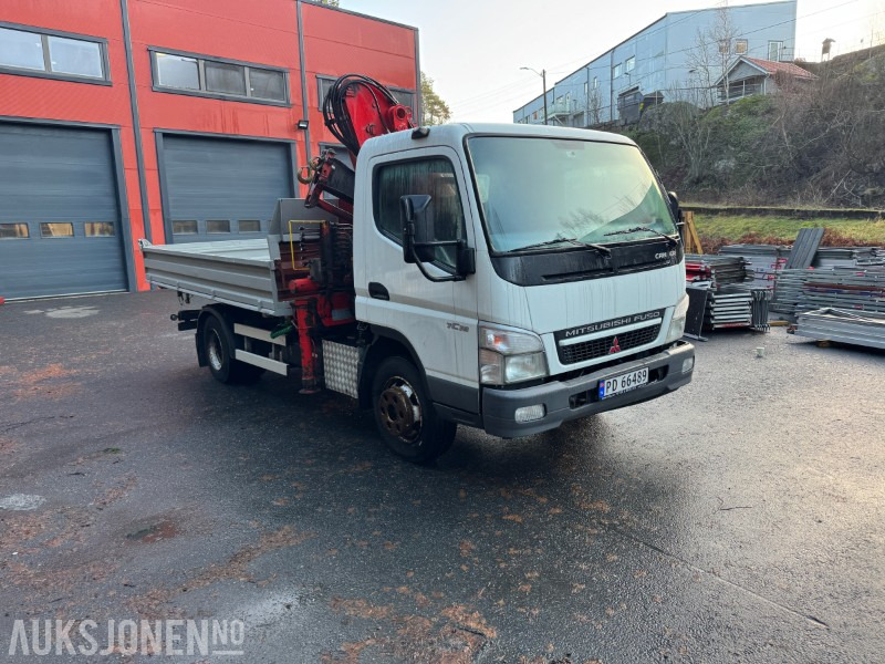 2008 Fuso Canter 7C18 - kranbil med 3-veis tipp - Atlas AK601.3 kran - EU-godkjent til 05/2026 - Автоманипулятор: фото 3 2008 Fuso Canter 7C18 - kranbil med 3-veis tipp - Atlas AK601.3 kran - EU-godkjent til 05/2026 - Автоманипулятор: фото 3