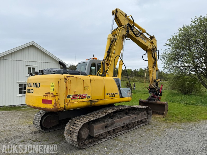 2008 Kobelco E215B Beltegraver - 2 skuffer - Rotortilt og leddet bom - Экскаватор: фото 4 2008 Kobelco E215B Beltegraver - 2 skuffer - Rotortilt og leddet bom - Экскаватор: фото 4