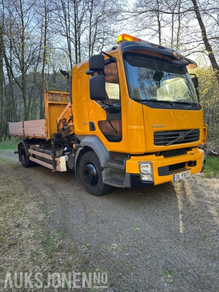 2008 Volvo FL-240 Kranbil med Tipp EU OK NY SERVICE SKRIVERKONTROLL - Автоманипулятор: фото 3 2008 Volvo FL-240 Kranbil med Tipp EU OK NY SERVICE SKRIVERKONTROLL - Автоманипулятор: фото 3