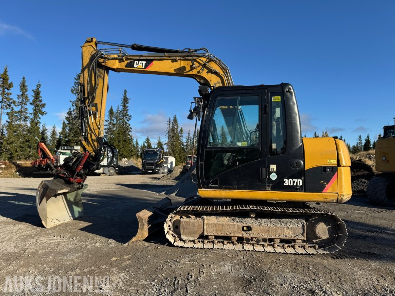 2010 Cat 307D GRAVEMASKIN, TILTROTATOR, 2 SKUFFER, DIESELVARMER - Экскаватор: фото 2 2010 Cat 307D GRAVEMASKIN, TILTROTATOR, 2 SKUFFER, DIESELVARMER - Экскаватор: фото 2