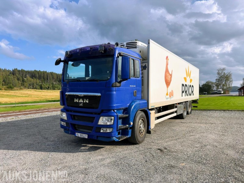 2010 MAN TGX 26.440 6x2 Skapbil | Thermo King TS-600E aggregat | Zepro bakløft - Грузовик с закрытым кузовом: фото 1 2010 MAN TGX 26.440 6x2 Skapbil | Thermo King TS-600E aggregat | Zepro bakløft - Грузовик с закрытым кузовом: фото 1