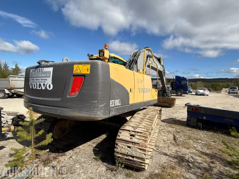 2010 Volvo EC210CL gravemaskin med tiltrotator og 2 skuffer. - Экскаватор: фото 5 2010 Volvo EC210CL gravemaskin med tiltrotator og 2 skuffer. - Экскаватор: фото 5