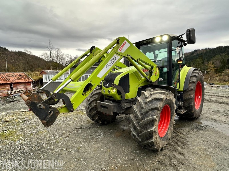 2011 Claas Arion 430 med FL100 frontlaster – 133 hk, nye dekk, kamera og hydraulisk redskapslås, 3755 timer - Трактор: фото 1 2011 Claas Arion 430 med FL100 frontlaster – 133 hk, nye dekk, kamera og hydraulisk redskapslås, 3755 timer - Трактор: фото 1