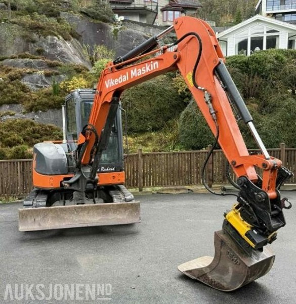 2011 HITACHI 52U. 3700T. ENGCON TILTROTATOR. S40. SERVICE 3600T - Экскаватор: фото 5 2011 HITACHI 52U. 3700T. ENGCON TILTROTATOR. S40. SERVICE 3600T - Экскаватор: фото 5