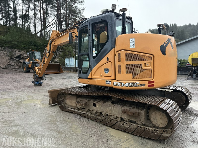 2012 Case CX 145C SR gravemaskin - SMP tiltrotator - 9266 timer Leica GPS frontskjær - pusseskuff - graveskuff - Экскаватор: фото 5 2012 Case CX 145C SR gravemaskin - SMP tiltrotator - 9266 timer Leica GPS frontskjær - pusseskuff - graveskuff - Экскаватор: фото 5