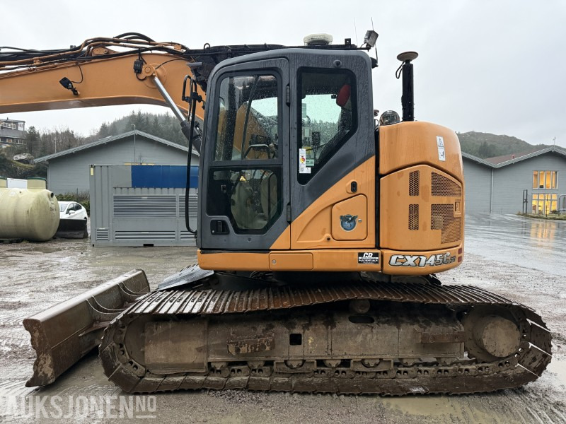 2012 Case CX 145C SR gravemaskin - SMP tiltrotator - 9266 timer Leica GPS frontskjær - pusseskuff - graveskuff - Экскаватор: фото 3 2012 Case CX 145C SR gravemaskin - SMP tiltrotator - 9266 timer Leica GPS frontskjær - pusseskuff - graveskuff - Экскаватор: фото 3