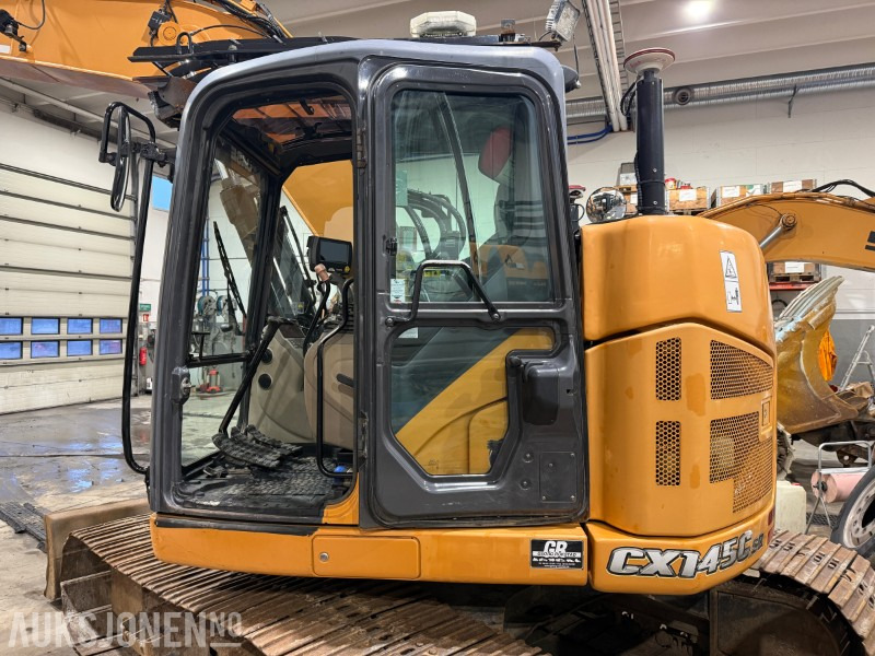 2012 Case CX 145C SR gravemaskin - SMP tiltrotator - 9266 timer Leica GPS frontskjær - pusseskuff - graveskuff - Экскаватор: фото 4 2012 Case CX 145C SR gravemaskin - SMP tiltrotator - 9266 timer Leica GPS frontskjær - pusseskuff - graveskuff - Экскаватор: фото 4