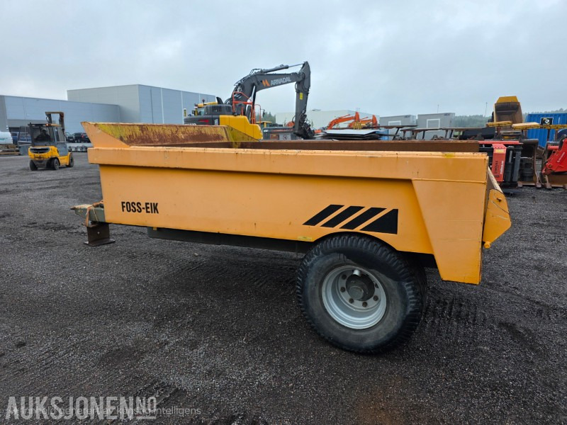 2012 Foss-eik dumperhenger hydraulisk med baklem - Tillatt totaltvekt 10400 kg - Строительное оборудование: фото 3 2012 Foss-eik dumperhenger hydraulisk med baklem - Tillatt totaltvekt 10400 kg - Строительное оборудование: фото 3