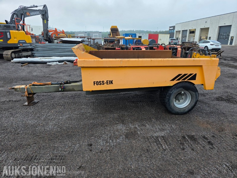 2012 Foss-eik dumperhenger hydraulisk med baklem - Tillatt totaltvekt 10400 kg - Строительное оборудование: фото 2 2012 Foss-eik dumperhenger hydraulisk med baklem - Tillatt totaltvekt 10400 kg - Строительное оборудование: фото 2