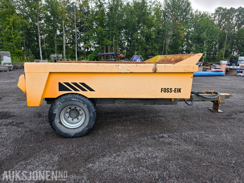2012 Foss-eik dumperhenger hydraulisk med baklem - Tillatt totaltvekt 10400 kg - Строительное оборудование: фото 5 2012 Foss-eik dumperhenger hydraulisk med baklem - Tillatt totaltvekt 10400 kg - Строительное оборудование: фото 5