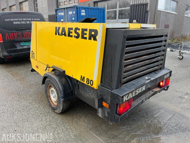 2012 Kaeser M 80 tilhenger kompressor med 2654 timer - Строительное оборудование: фото 3 2012 Kaeser M 80 tilhenger kompressor med 2654 timer - Строительное оборудование: фото 3