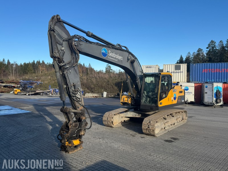 2012 Volvo EC220DL Beltegraver - Gravemaskin - Encon Tiltrotator - Pusseskuffe - Экскаватор: фото 1 2012 Volvo EC220DL Beltegraver - Gravemaskin - Encon Tiltrotator - Pusseskuffe - Экскаватор: фото 1