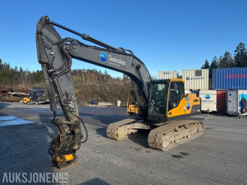 2012 Volvo EC220DL Beltegraver - Gravemaskin - Encon Tiltrotator - Pusseskuffe - Экскаватор: фото 2 2012 Volvo EC220DL Beltegraver - Gravemaskin - Encon Tiltrotator - Pusseskuffe - Экскаватор: фото 2