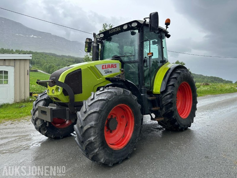 2013 Claas Arion 430 TRAKTOR MED FRONTLESSEAPPARAT - 5619 Timer - Трактор: фото 1 2013 Claas Arion 430 TRAKTOR MED FRONTLESSEAPPARAT - 5619 Timer - Трактор: фото 1