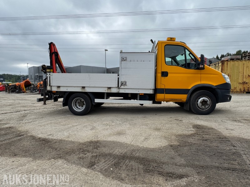 2013 Iveco Daily Planbil m/palfinger kran. - Грузовик бортовой/ Платформа: фото 4 2013 Iveco Daily Planbil m/palfinger kran. - Грузовик бортовой/ Платформа: фото 4