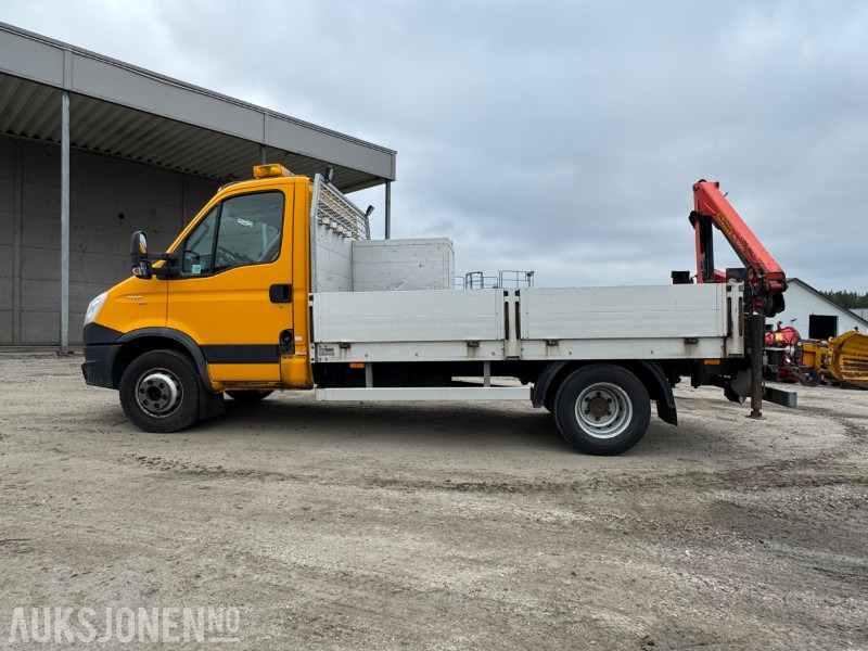 2013 Iveco Daily Planbil m/palfinger kran. - Грузовик бортовой/ Платформа: фото 3 2013 Iveco Daily Planbil m/palfinger kran. - Грузовик бортовой/ Платформа: фото 3