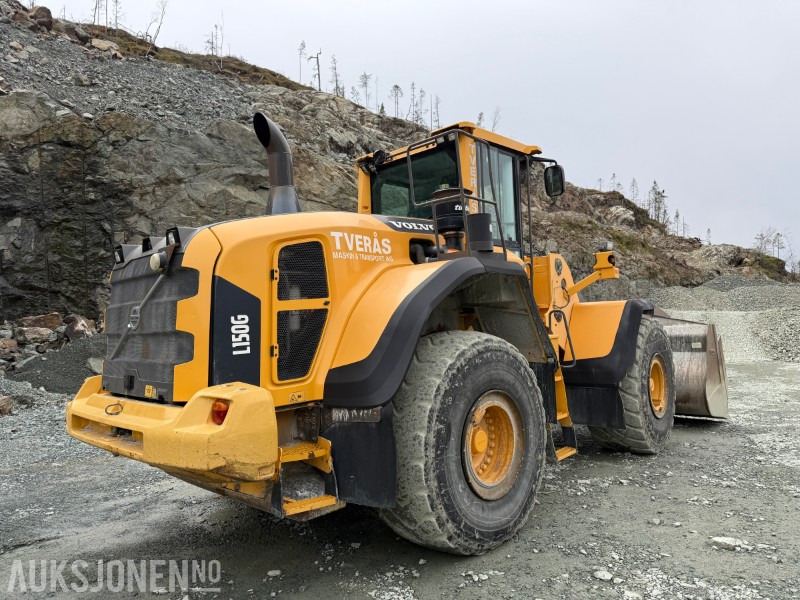 2013 Volvo L150G hjullaster - spakstyring - video - Колёсный погрузчик: фото 4 2013 Volvo L150G hjullaster - spakstyring - video - Колёсный погрузчик: фото 4