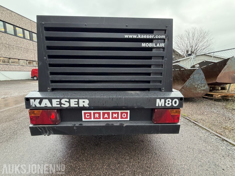 2014 KAESER M80 transportabel kompressor 8,0 m3 - Строительное оборудование: фото 4 2014 KAESER M80 transportabel kompressor 8,0 m3 - Строительное оборудование: фото 4