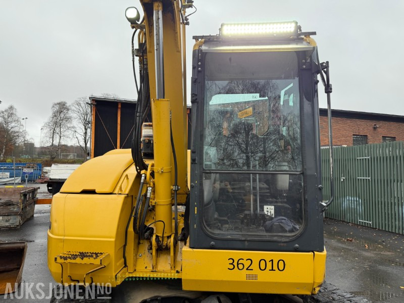 2014 Komatsu PC78US-8 gravemaskin med MYE utstyr, lavt timetall, tiltrotator, Ripper, 5x skuffer, pigghammer, klype - Экскаватор: фото 3 2014 Komatsu PC78US-8 gravemaskin med MYE utstyr, lavt timetall, tiltrotator, Ripper, 5x skuffer, pigghammer, klype - Экскаватор: фото 3