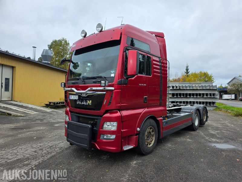 2014 MAN TGX 26.480 6X2-4 BL 18 T krok leveres med ny EU - Крюковой мультилифт: фото 1 2014 MAN TGX 26.480 6X2-4 BL 18 T krok leveres med ny EU - Крюковой мультилифт: фото 1