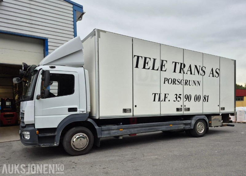 2014 Mercedes-Benz ATEGO Skapbil - Sideåpning - Грузовик с закрытым кузовом: фото 1 2014 Mercedes-Benz ATEGO Skapbil - Sideåpning - Грузовик с закрытым кузовом: фото 1