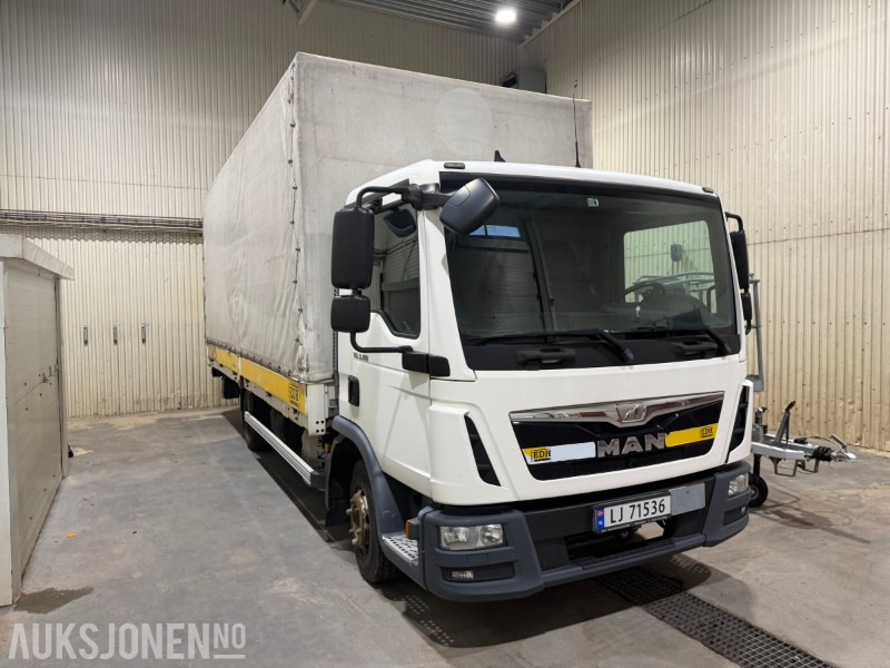 2015 MAN TGL 8.180 - Hengerfeste - Aircondition - 87.946 km - Bakløft - Грузовик с закрытым кузовом: фото 3 2015 MAN TGL 8.180 - Hengerfeste - Aircondition - 87.946 km - Bakløft - Грузовик с закрытым кузовом: фото 3