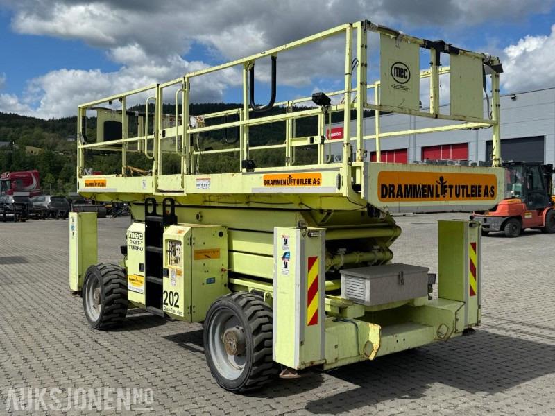 2015 MEC 3392RT sakselift / 4X4 / 12 meter arbeidshøyde - Подъёмник: фото 5 2015 MEC 3392RT sakselift / 4X4 / 12 meter arbeidshøyde - Подъёмник: фото 5