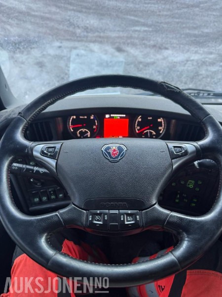 2015 Scania R580 8x4 tridem Krokbil / krokløft m/ JOAB 24t krok med knekk в лизинг 2015 Scania R580 8x4 tridem Krokbil / krokløft m/ JOAB 24t krok med knekk: фото 17