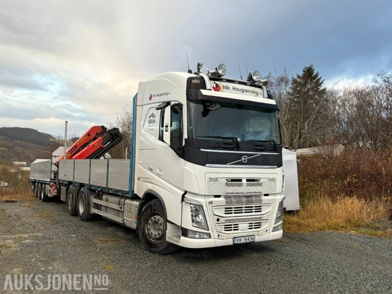 2015 VOLVO FH540 6X2 Euro6 Kranbil med Palfinger PK16502 - Автоманипулятор: фото 3 2015 VOLVO FH540 6X2 Euro6 Kranbil med Palfinger PK16502 - Автоманипулятор: фото 3