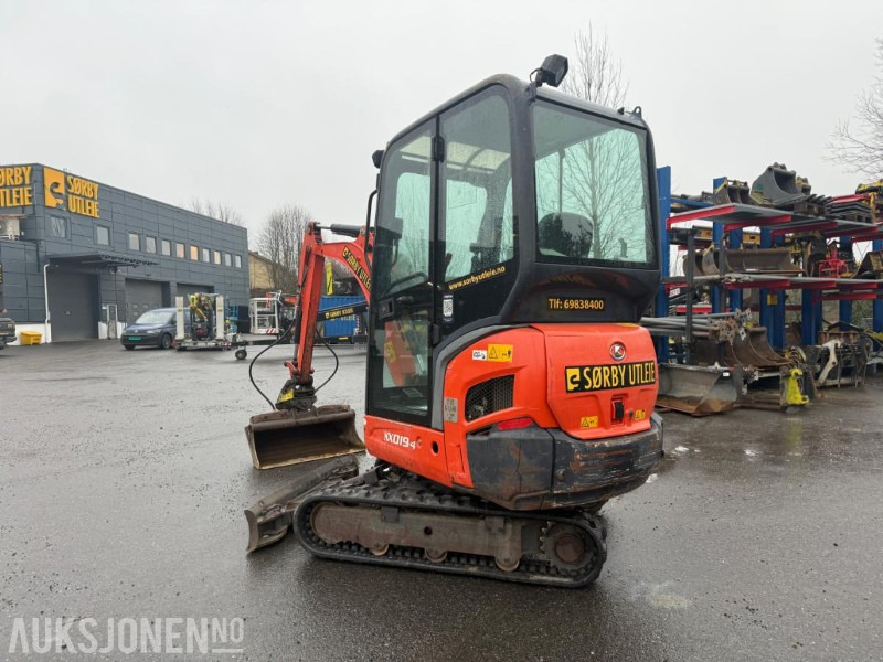2016 Kubota KX019-4 MINIGRAVER NYE BELTER SERVICEHISTORIKK NY SERVICE 12/25. - Мини-экскаватор: фото 4 2016 Kubota KX019-4 MINIGRAVER NYE BELTER SERVICEHISTORIKK NY SERVICE 12/25. - Мини-экскаватор: фото 4