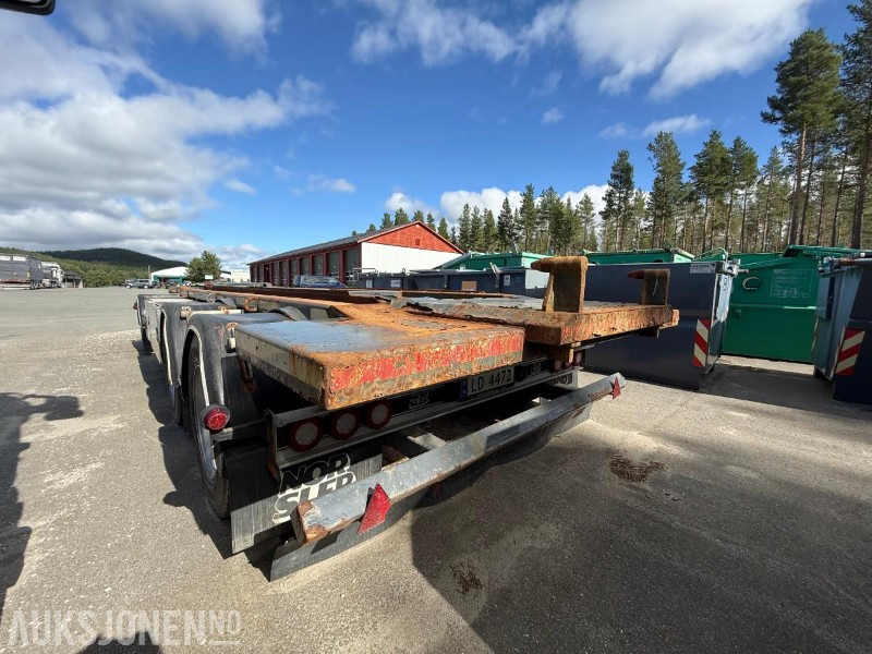 2016 Nor Slep SL-28KT 3-akslet slephenger med krokramme - Прицеп-контейнеровоз/ Сменный кузов: фото 4 2016 Nor Slep SL-28KT 3-akslet slephenger med krokramme - Прицеп-контейнеровоз/ Сменный кузов: фото 4