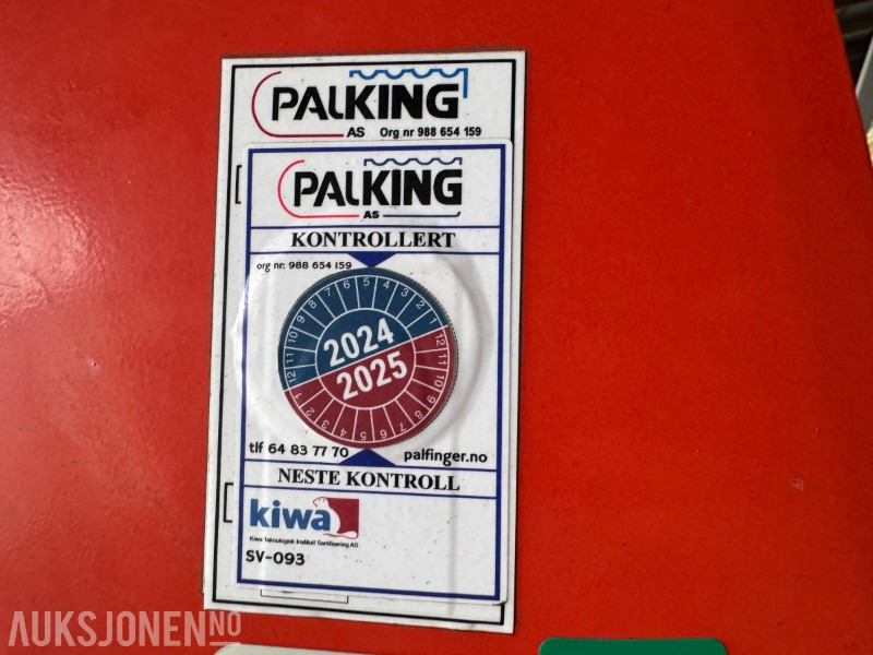 2016 Palfinger PK9001 EH kollikran med 10-70 konsoll. 4 hydrauliske utskyt. - Автоманипулятор: фото 4 2016 Palfinger PK9001 EH kollikran med 10-70 konsoll. 4 hydrauliske utskyt. - Автоманипулятор: фото 4