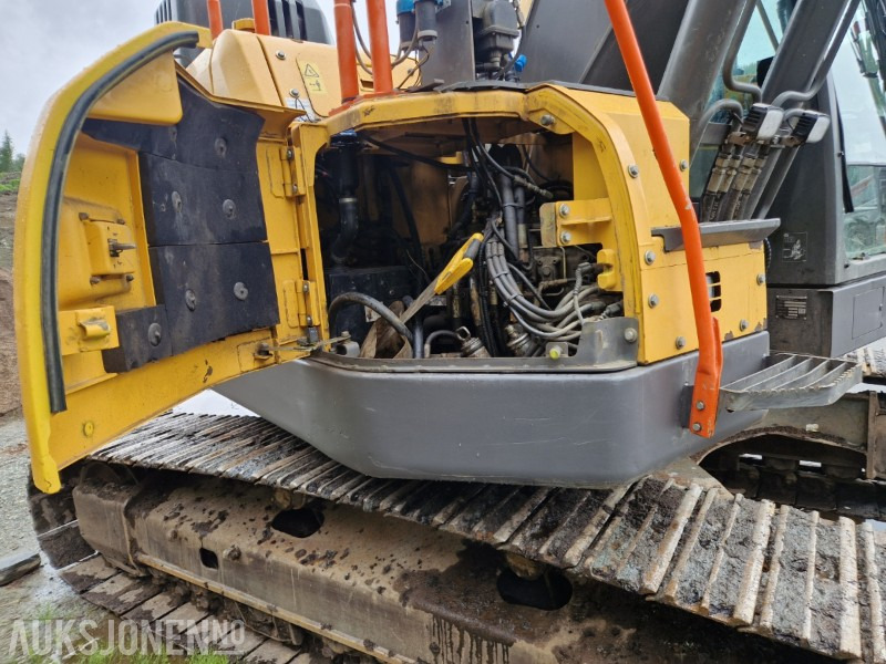 Экскаватор 2016 Volvo EC235EL Beltegraver - tiltrotator - GPS - Skuffe: фото 7