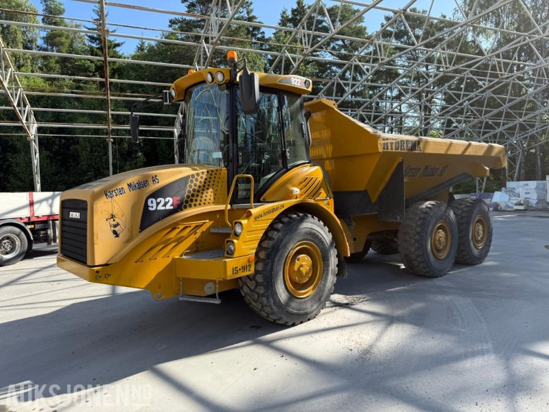 2017 Hydrema 922F 2.55 DUMPER SERVICEHISTORIKK LITE TIMER. - Внедорожный самосвал: фото 1 2017 Hydrema 922F 2.55 DUMPER SERVICEHISTORIKK LITE TIMER. - Внедорожный самосвал: фото 1