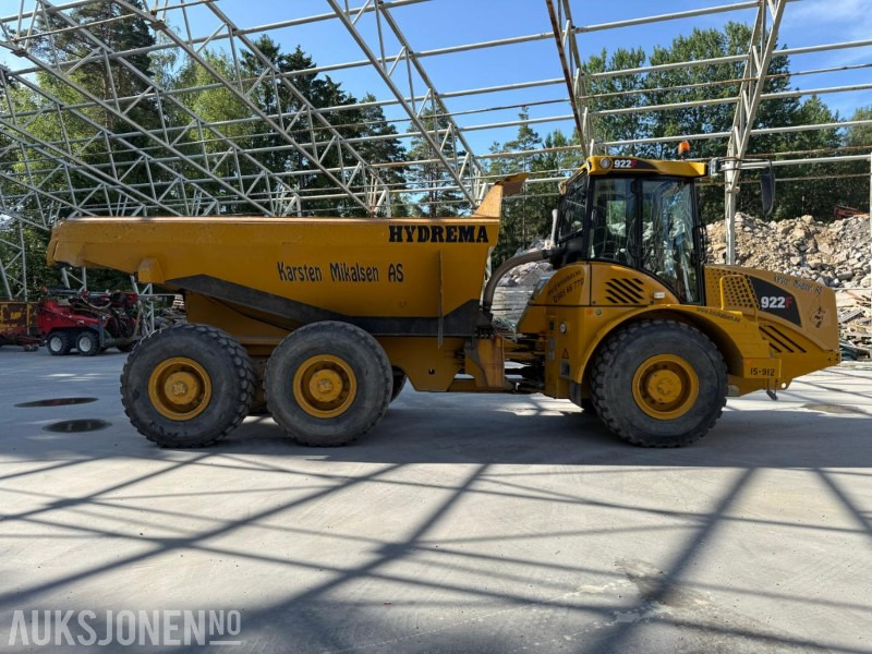 2017 Hydrema 922F 2.55 DUMPER SERVICEHISTORIKK LITE TIMER. - Внедорожный самосвал: фото 3 2017 Hydrema 922F 2.55 DUMPER SERVICEHISTORIKK LITE TIMER. - Внедорожный самосвал: фото 3