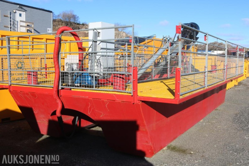 2017 Moi AS flåte med mudder pumpe i god stand. Hoyer el. motor 55 kW. - Строительное оборудование: фото 2 2017 Moi AS flåte med mudder pumpe i god stand. Hoyer el. motor 55 kW. - Строительное оборудование: фото 2