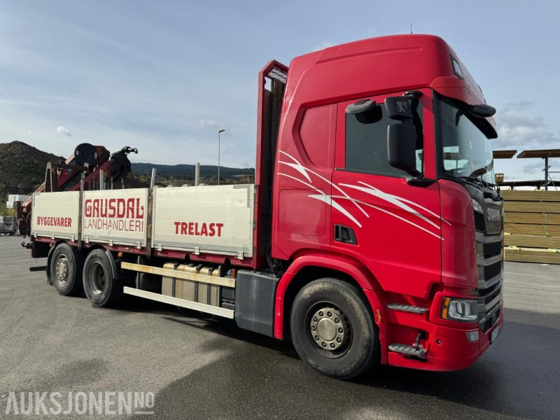 2017 Scania R500 planbil med HMF kran - Автоманипулятор: фото 3 2017 Scania R500 planbil med HMF kran - Автоманипулятор: фото 3