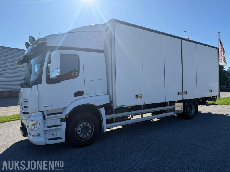 2018 Mercedes-Benz Actros SKAPBIL - SERVICEHISTORIKK 19 PALLER NY EU. - Грузовик с закрытым кузовом: фото 1 2018 Mercedes-Benz Actros SKAPBIL - SERVICEHISTORIKK 19 PALLER NY EU. - Грузовик с закрытым кузовом: фото 1
