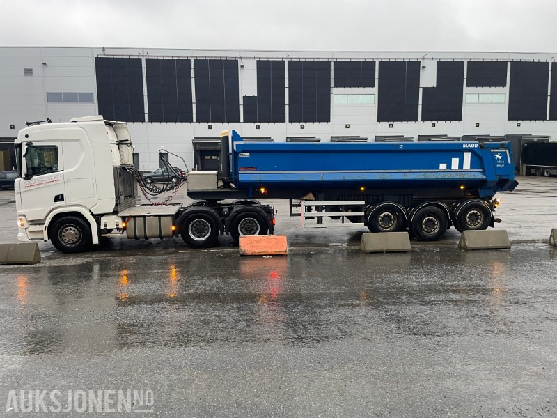 2018 Scania R580 6x4 m/2019 Maur tippsemi - Самосвал: фото 3 2018 Scania R580 6x4 m/2019 Maur tippsemi - Самосвал: фото 3