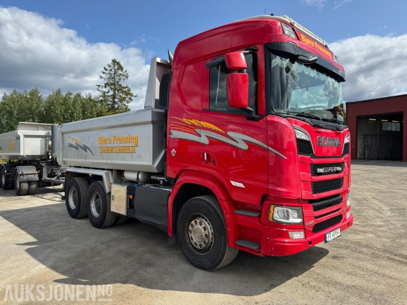 2018 Scania R580 GODT UTSTYRT TIPPBIL MED 3 AKSLET HENGER - Самосвал: фото 4 2018 Scania R580 GODT UTSTYRT TIPPBIL MED 3 AKSLET HENGER - Самосвал: фото 4